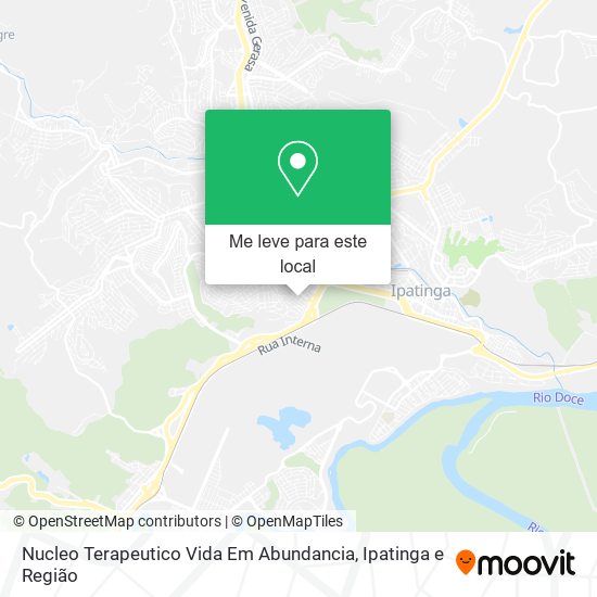 Nucleo Terapeutico Vida Em Abundancia mapa