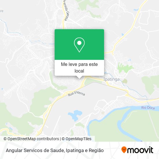 Angular Servicos de Saude mapa