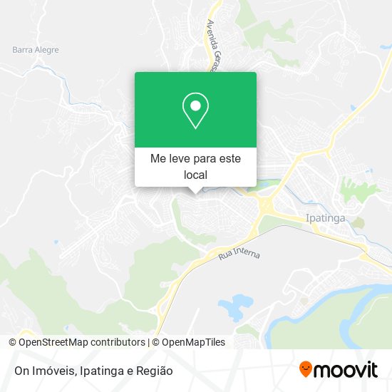 On Imóveis mapa