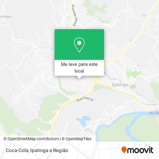 Coca-Cola mapa