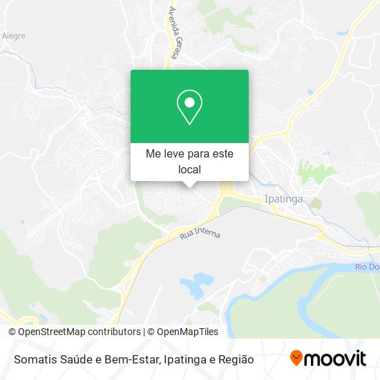 Somatis Saúde e Bem-Estar mapa