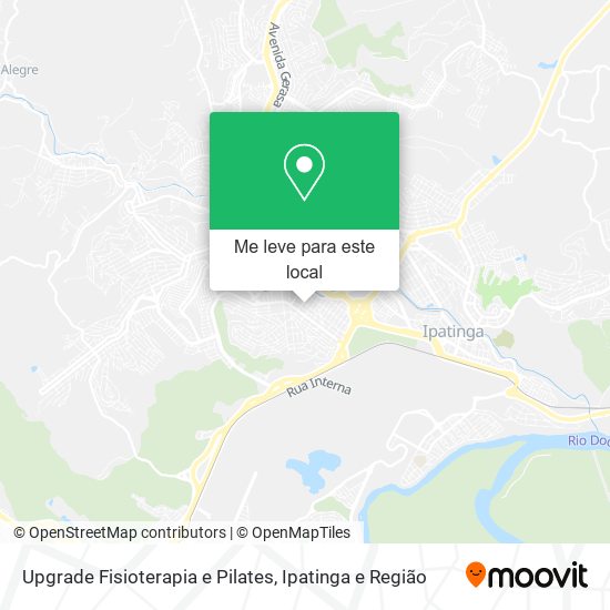 Upgrade Fisioterapia e Pilates mapa
