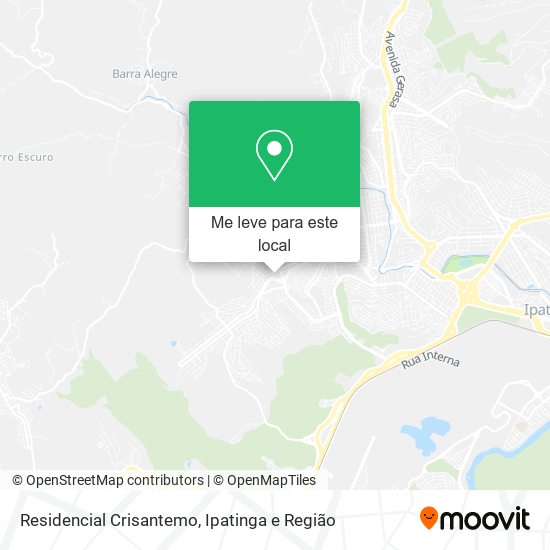 Residencial Crisantemo mapa