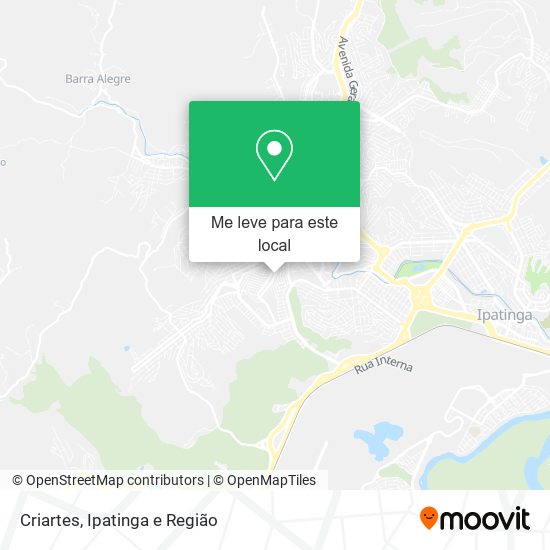 Criartes mapa