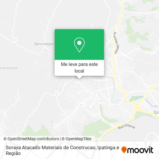 Soraya Atacado Materiais de Construcao mapa