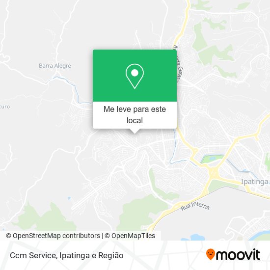 Ccm Service mapa
