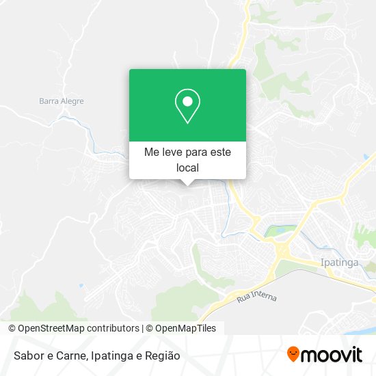 Sabor e Carne mapa