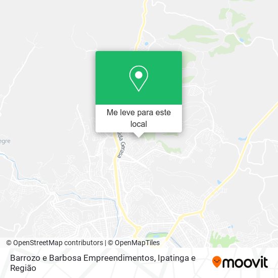 Barrozo e Barbosa Empreendimentos mapa