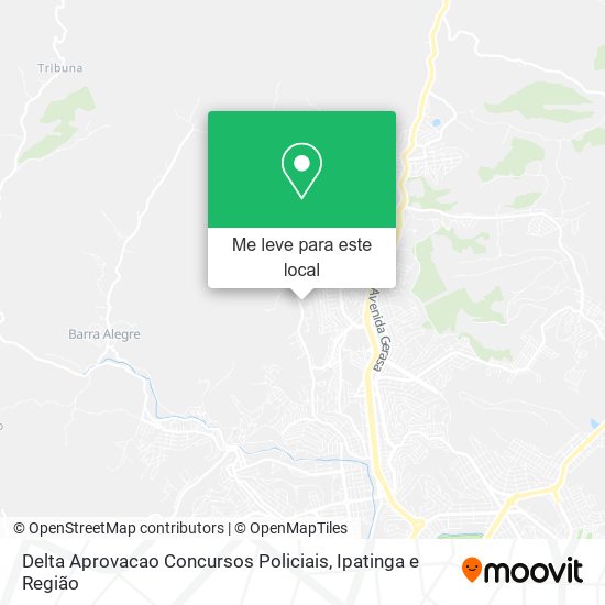 Delta Aprovacao Concursos Policiais mapa