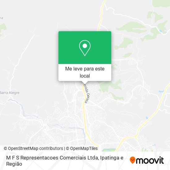 M F S Representacoes Comerciais Ltda mapa