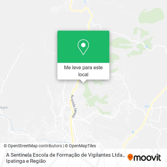 A Sentinela Escola de Formação de Vigilantes Ltda. mapa