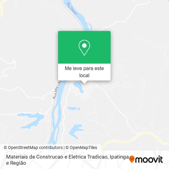 Materiais de Construcao e Eletrica Tradicao mapa