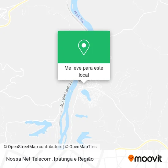 Nossa Net Telecom mapa