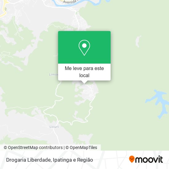 Drogaria Liberdade mapa