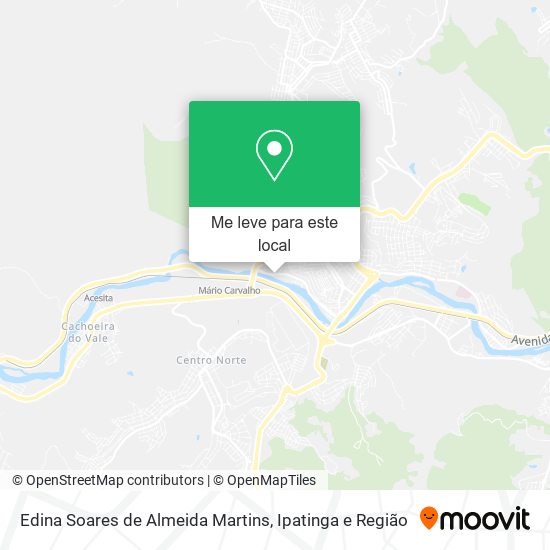 Edina Soares de Almeida Martins mapa