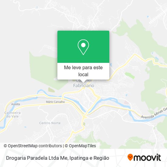 Drogaria Paradela Ltda Me mapa