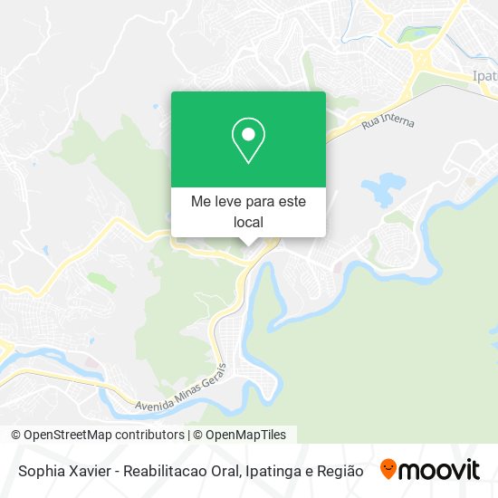 Sophia Xavier - Reabilitacao Oral mapa