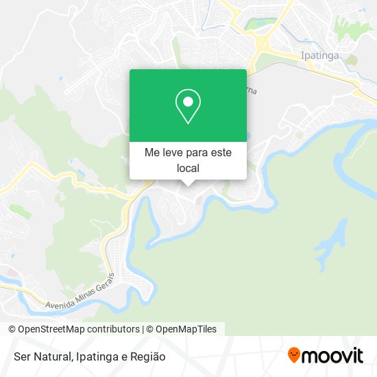 Ser Natural mapa