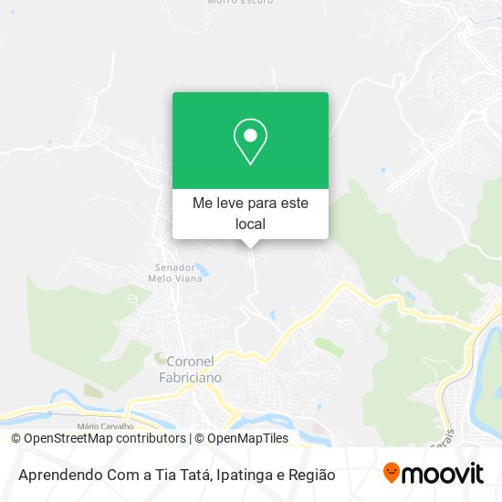 Aprendendo Com a Tia Tatá mapa