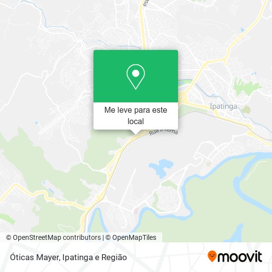 Óticas Mayer mapa