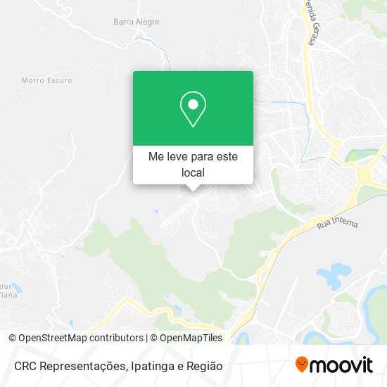 CRC Representações mapa