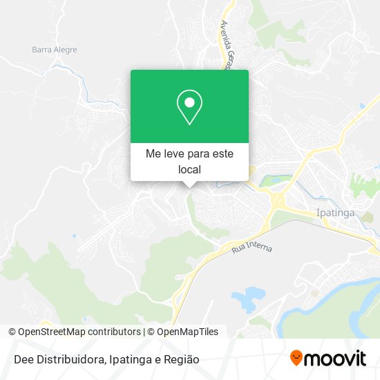 Dee Distribuidora mapa