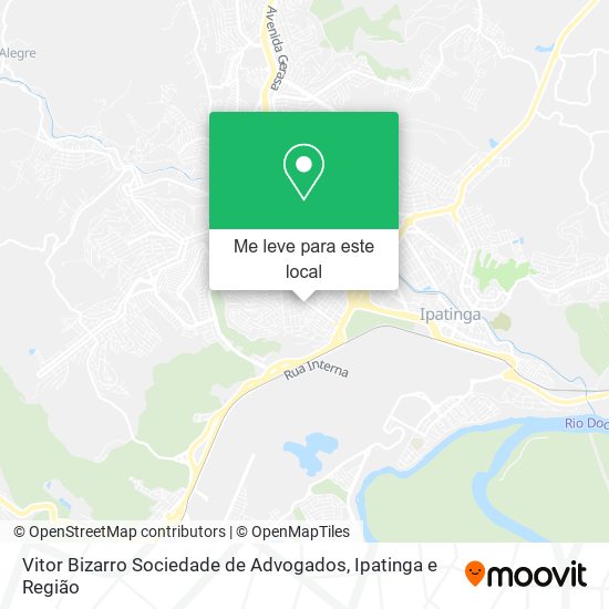 Vitor Bizarro Sociedade de Advogados mapa