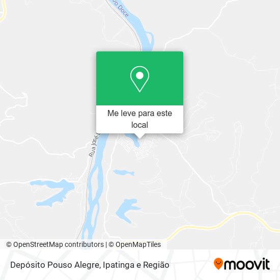 Depósito Pouso Alegre mapa