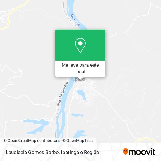 Laudiceia Gomes Barbo mapa
