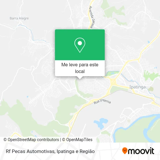 Rf Pecas Automotivas mapa