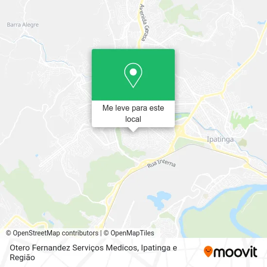 Otero Fernandez Serviços Medicos mapa