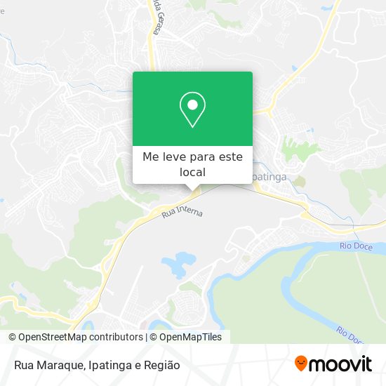 Rua Maraque mapa