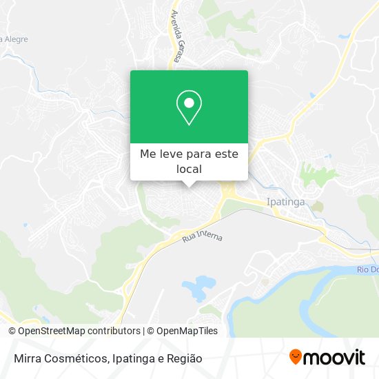 Mirra Cosméticos mapa