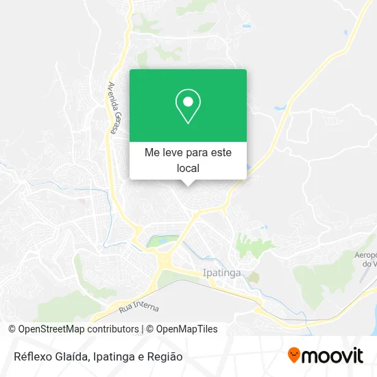 Réflexo Glaída mapa