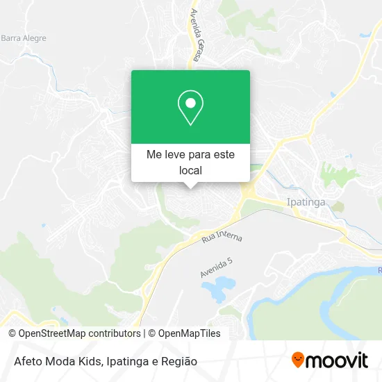 Afeto Moda Kids mapa