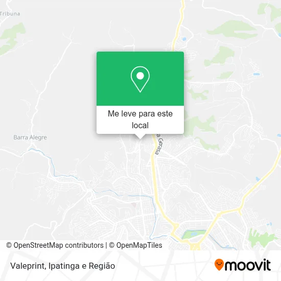 Valeprint mapa