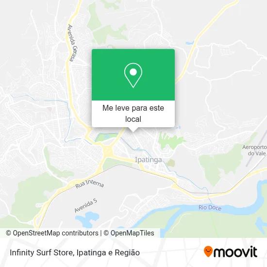 Infinity Surf Store mapa