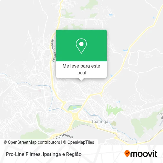 Pro-Line Filmes mapa