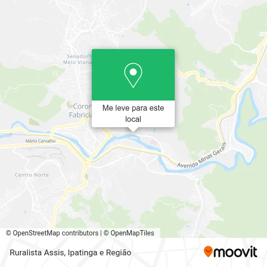 Ruralista Assis mapa