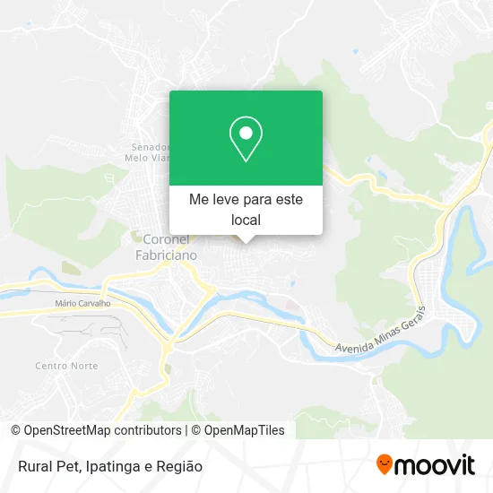 Rural Pet mapa