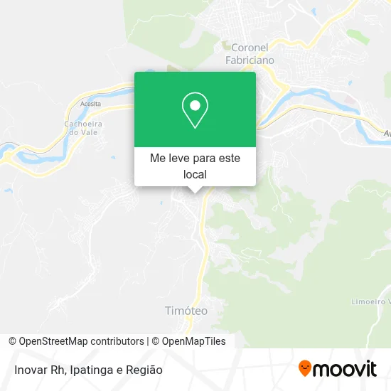 Inovar Rh mapa