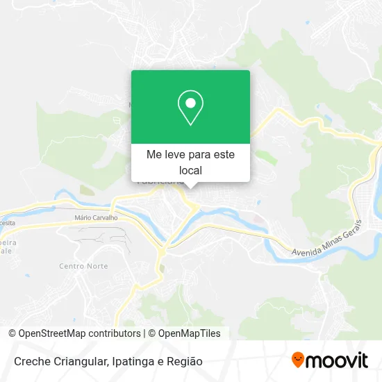 Creche Criangular mapa