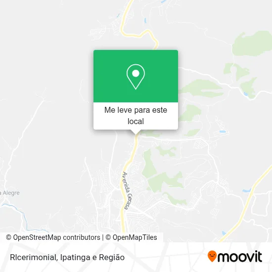 Rlcerimonial mapa