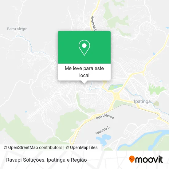 Ravapi Soluções mapa
