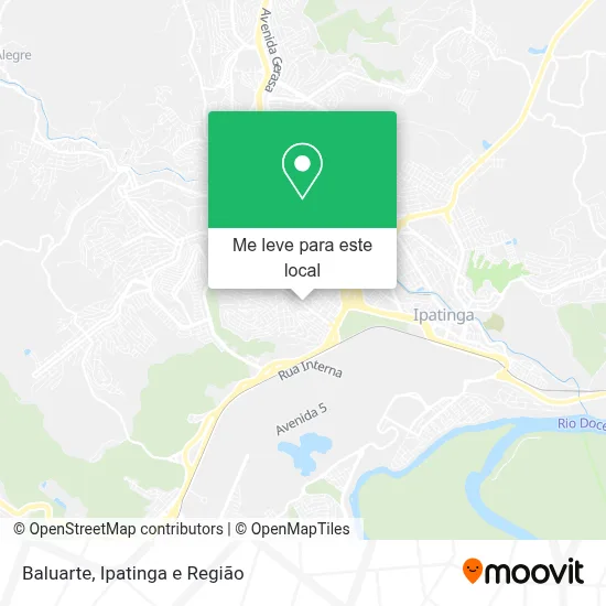 Baluarte mapa