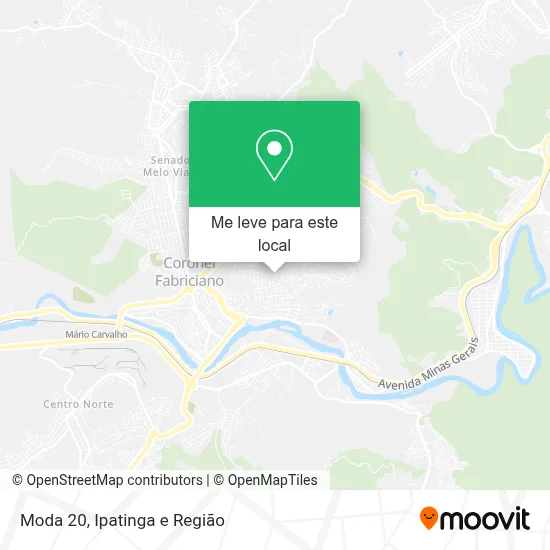 Moda 20 mapa