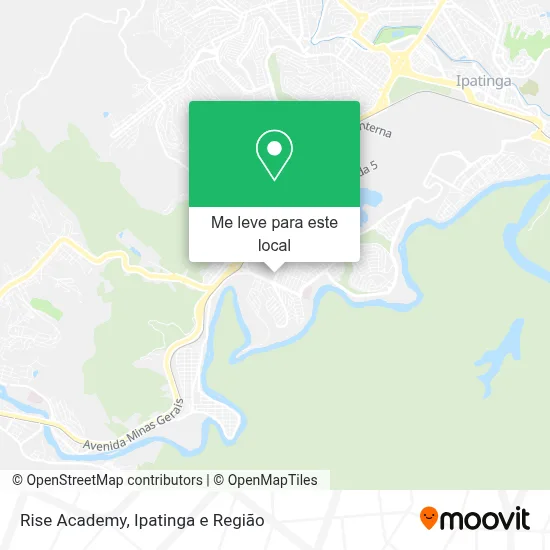 Rise Academy mapa