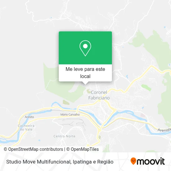 Studio Move Multifuncional mapa