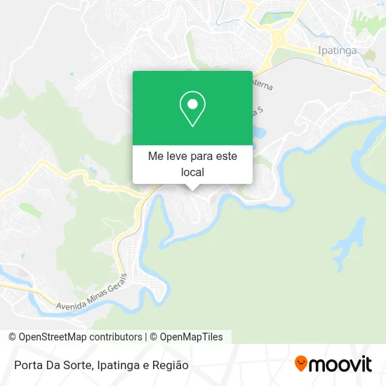 Porta Da Sorte mapa