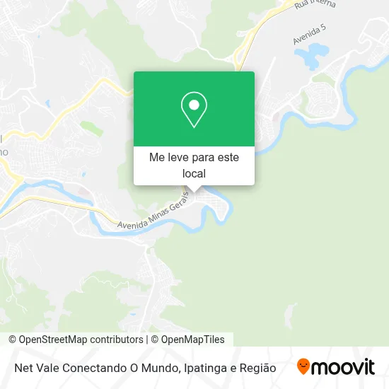 Net Vale Conectando O Mundo mapa